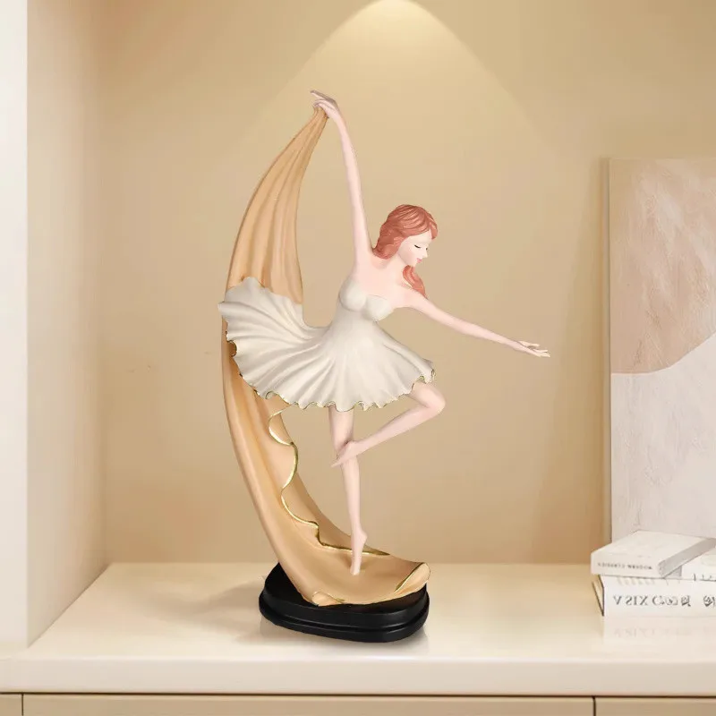 Ballet child character art high-end ornaments plastic living room study entrance wine cabinet home accessories