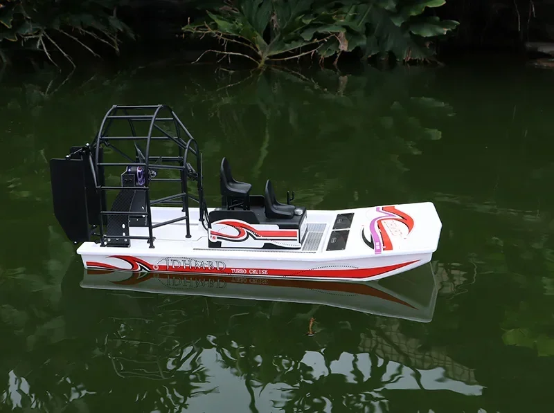 Gart JDHMBD ad alta velocità Swamp Dawg boat telecomando due canali grande vendita Turbo Cruise RC barca a vento senza spazzole ad alta velocità