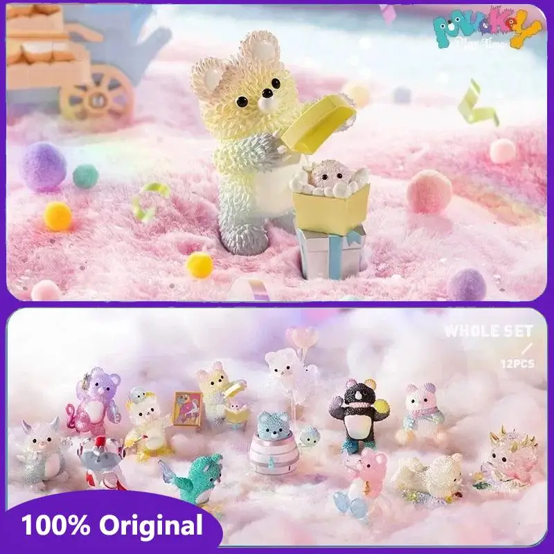 

100% Original Instinctoy Muckey Play Time Series Blind Box Guess Bag Toys Doll Cute Anime Figure Ornaments Collection Gift