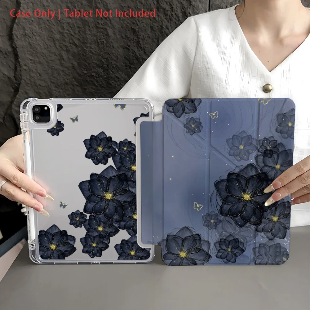 

Case for Samsung pad,Foldable Tablet Case Compatible with Samsung For Galaxy Tab S7/S8/S9