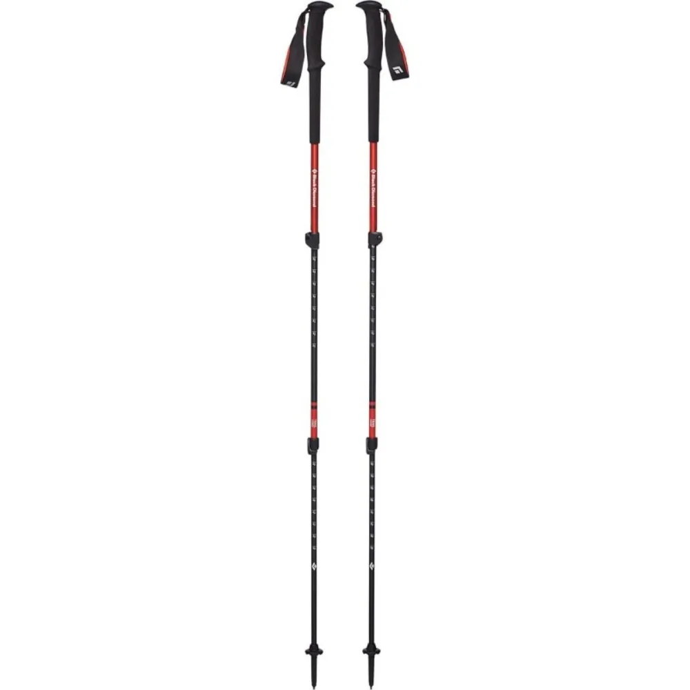 

Trail Trekking Poles (Pair) | Lightweight Aluminum Hiking Poles | Natural, Cork, or Foam Grips | FlickLock Adjustable Shafts