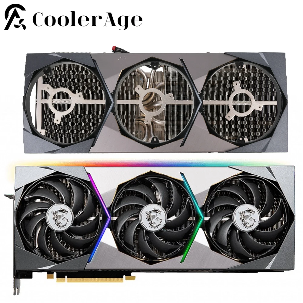 dissipador de calor sem ventilador dissipador de calor gpu para msi geforce rtx 3080ti 3080 3090 suprim x rtx3080 rtx3080ti rtx3090 01