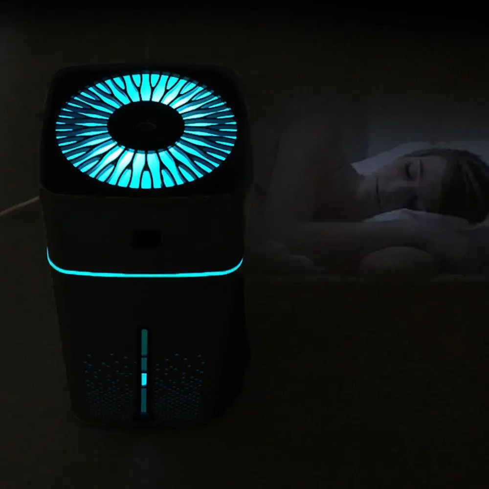 Household Air Purifier Essential Aromas Oil Diffuser 7 Color LED Night Light Purifier Office Car Room Ultrasonic USB Changing