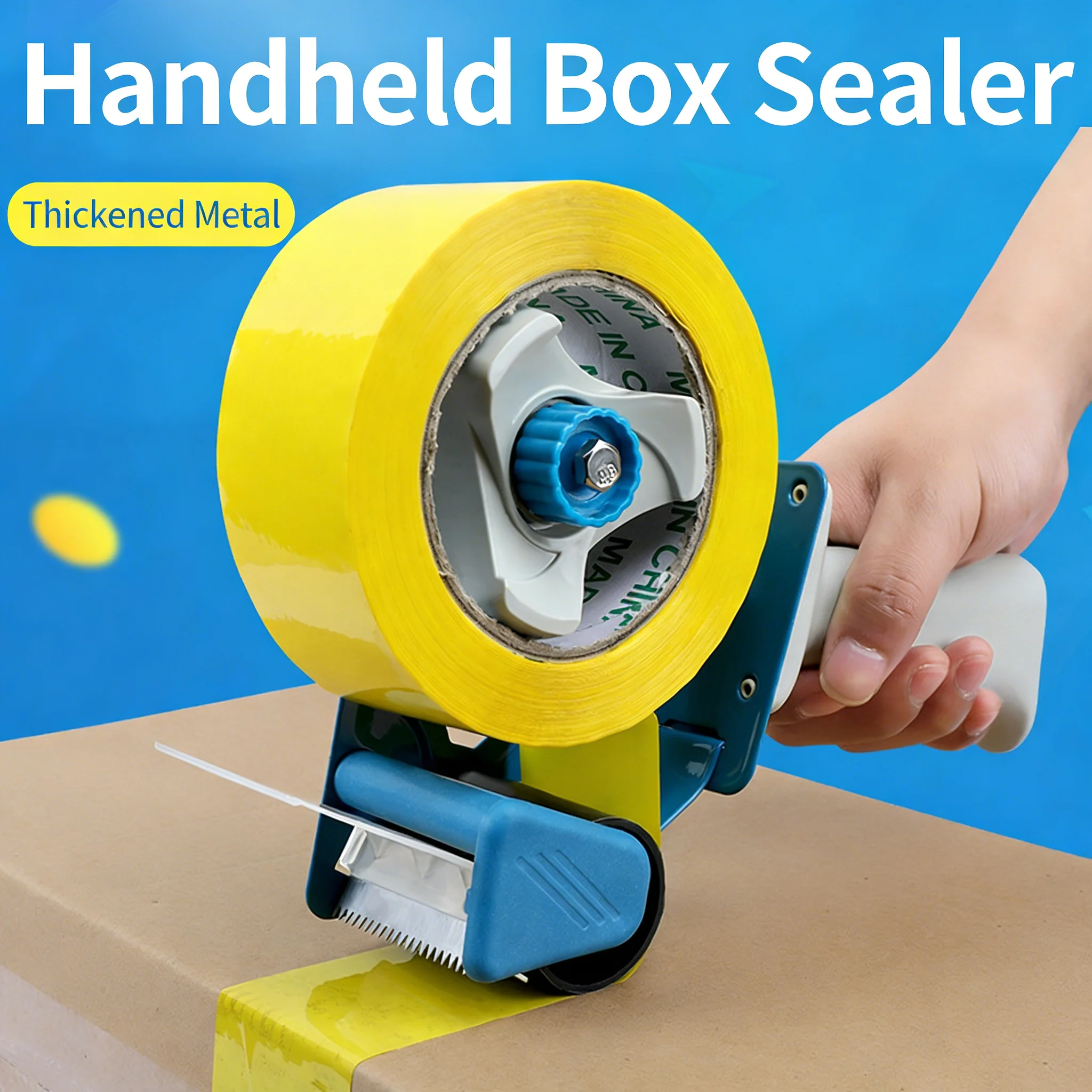 

5cm Width Tape Dispenser - Heavy-Duty Sealing Packer For School Office, Convenient Wholesale Tape Holder