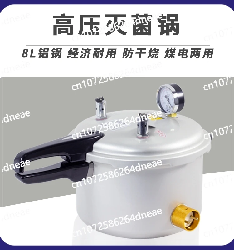 Portable stainless steel sterilizer High pressure steam sterilizer