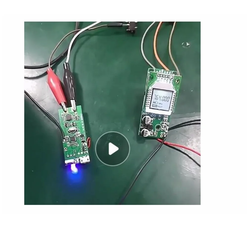 Imagem -04 - Módulo de Transmissão de Microfone Dinâmico sem Fio Transceptor de Áudio Uhf Áudio de Karaoke Display Lcd