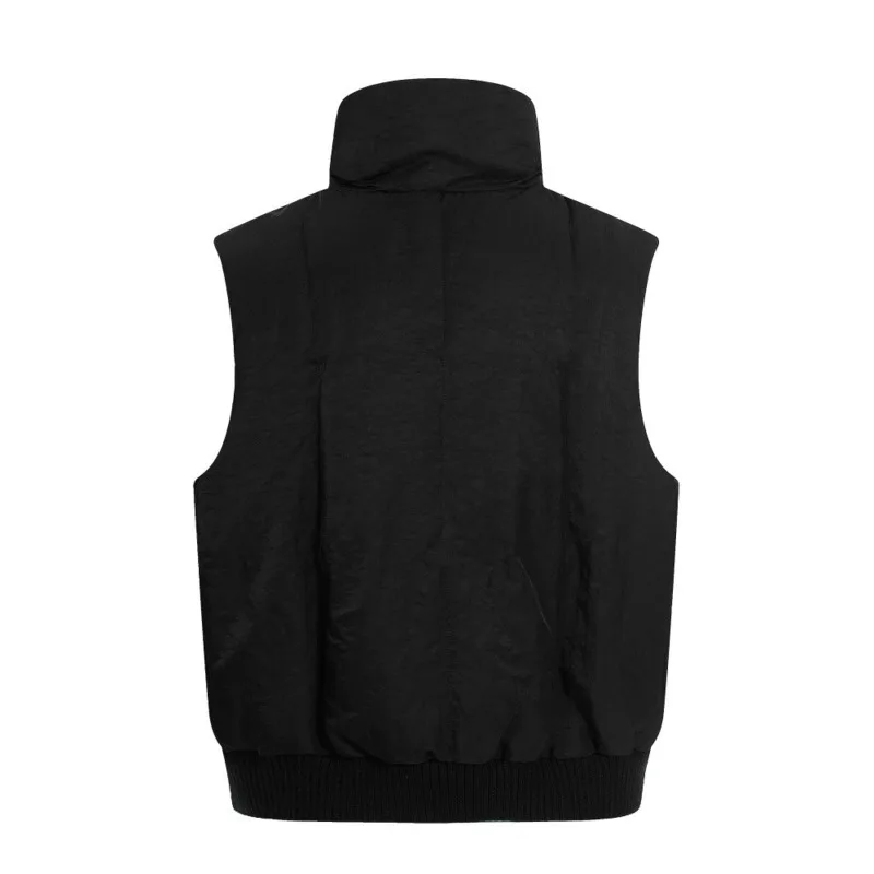 HKSH الوقوف طوق القطن سترة الرجال العصرية المتخصصة تصميم فضفاض بلون عادية أكمام سترة قطن معاطف الشتاء الجديدة HK15731 #4