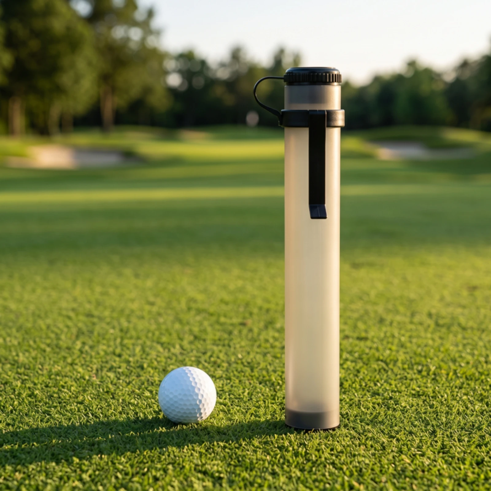 Golf Sand Bottle Translucent Divot Repair Bottle Lightweight Easy to Use for Golfers, Practice Range