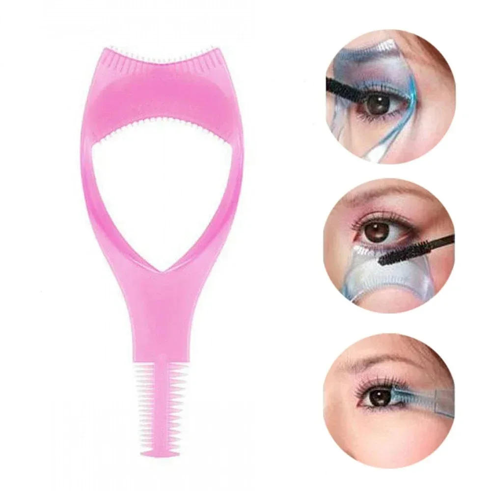 Eyelash Mascara Shield Applicator Guard Tool | Reusable Makeup Guide Card for Smudge-Free Eye Makeup | Beauty Cosmetic Tool Set
