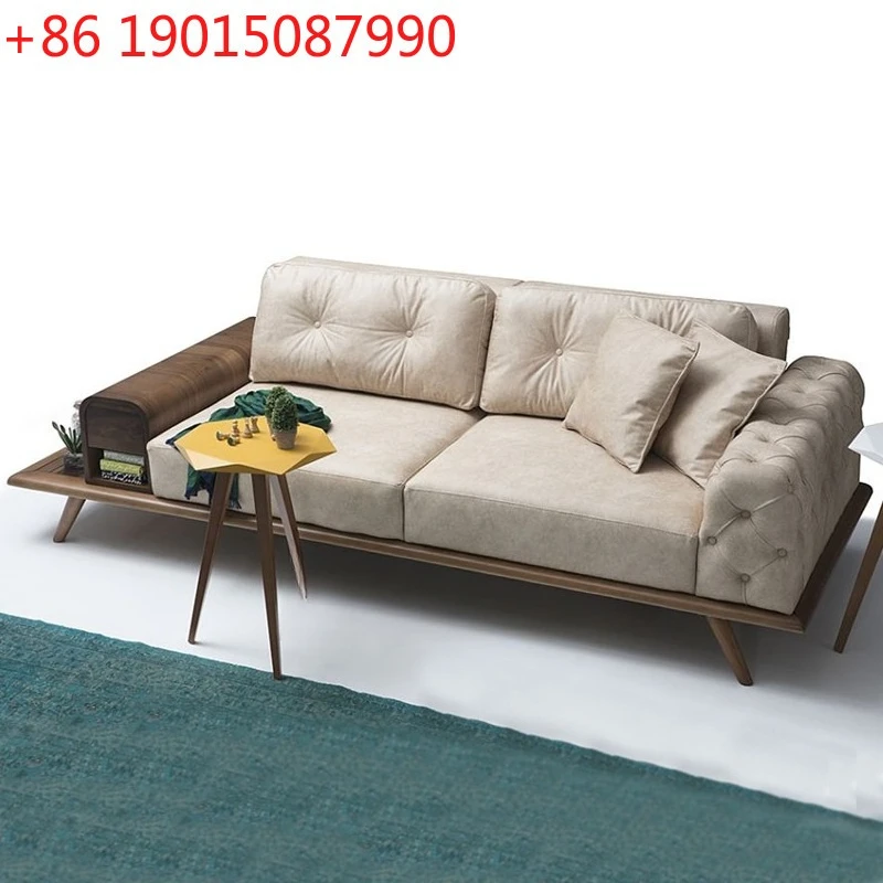 

Современный диван из цельного дерева, маленькая квартира, модель гостиной, технология комнаты, тканевый диван в комплекте