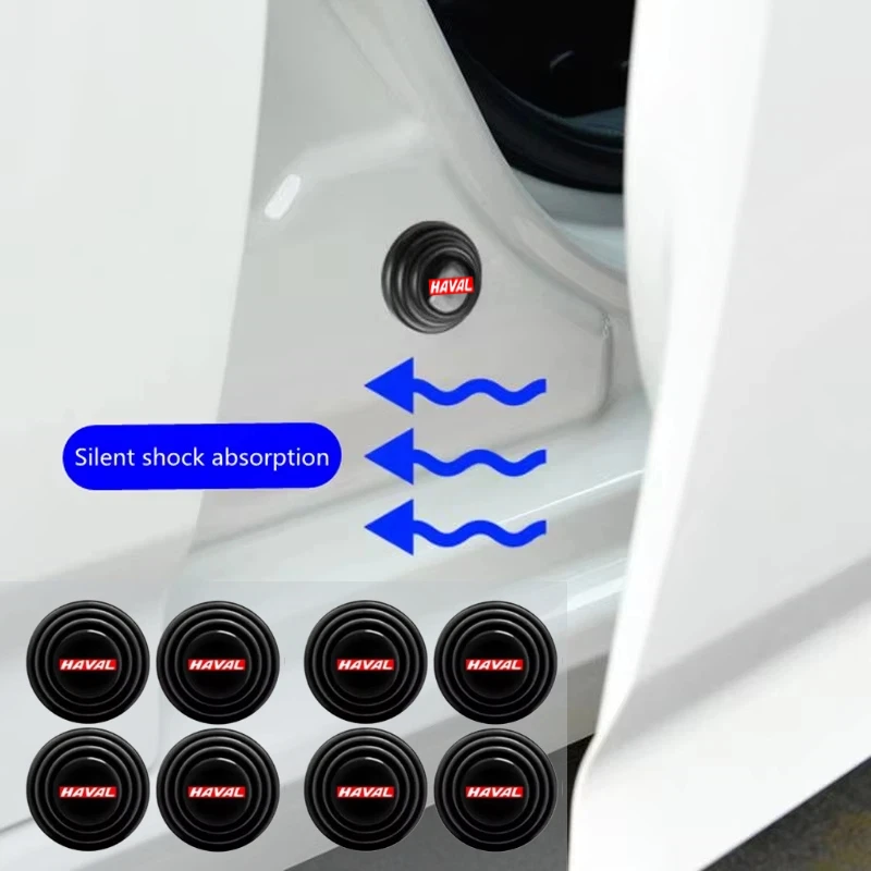 Car Door Anti-Collision Pad Scratch Resistant Tough Door Edge Protector Soundproof For Haval Jolion H6 M6 Dargo Raptor F7 H7 H9