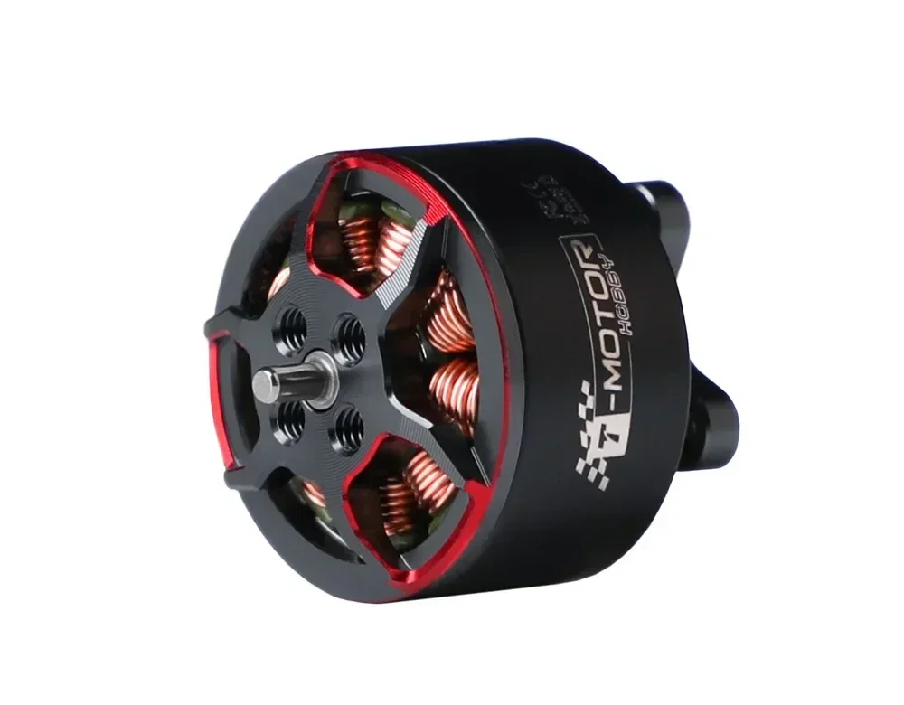 T-Motor F1408 II 2800/3850KV ブラシレスモーター - 3-4インチの超軽量シネフープおよびレーシングFPVドローン用の2mmチタンシャフト