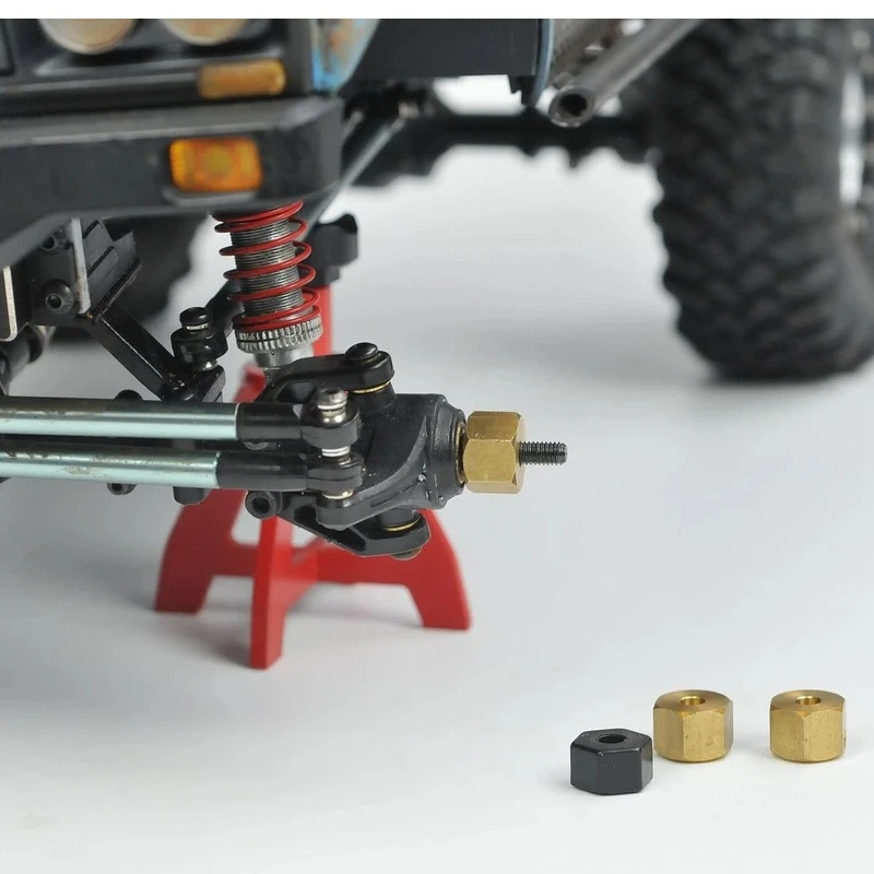 CROSSRC Universal 9mm Metal Copper Weighted Hub Adapter For RC Climbing Cars Off-Road Trail 4WD Vehicles Parts CS-97400456
