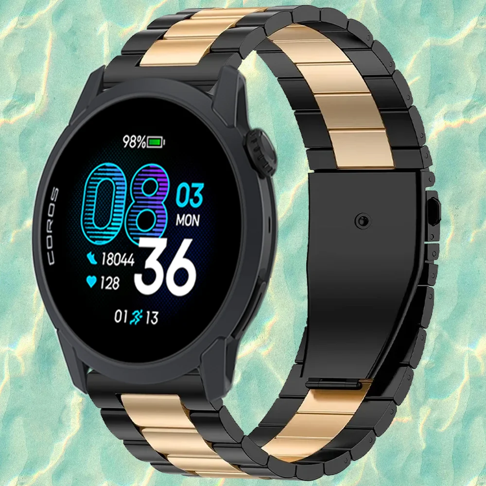 22Mm Metal Strap Fo…