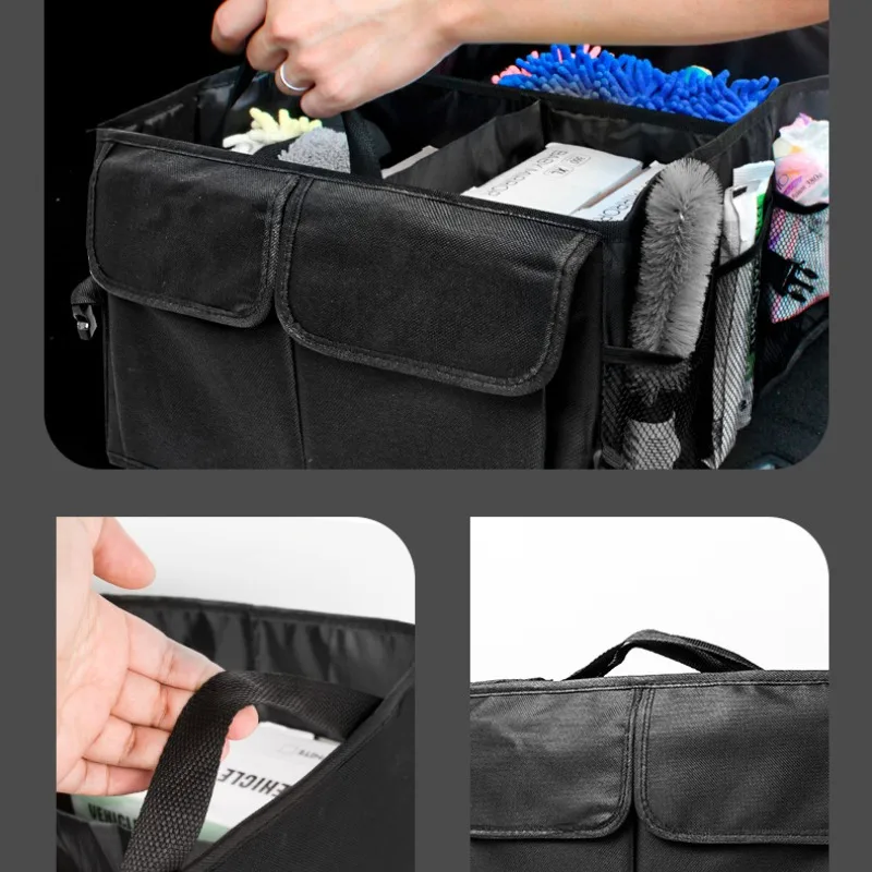 

Large-Capacity Car Trunk Organizer - Storage Box & Practical Auto Storage Tool