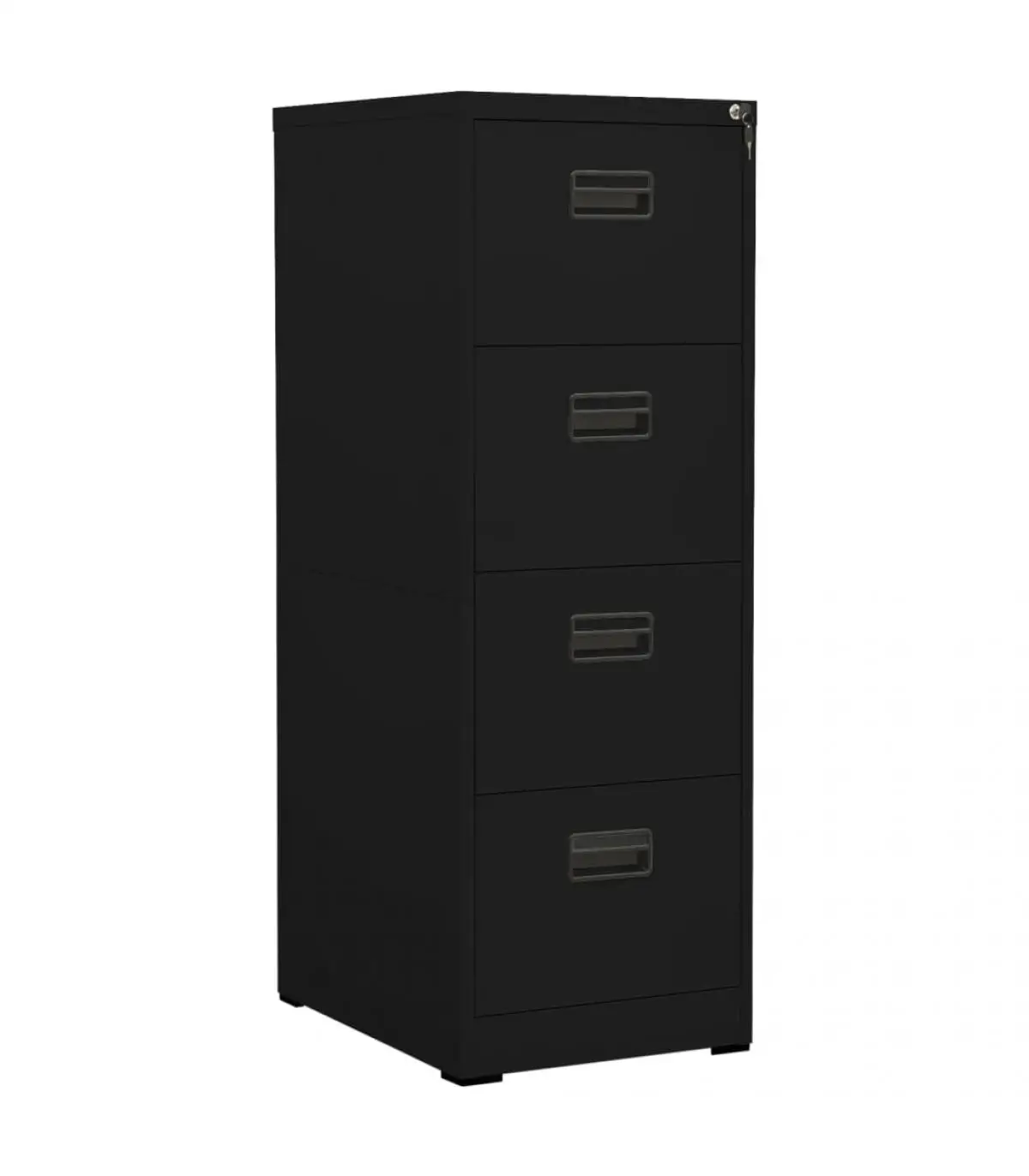 Filing cabinets black steel filing cabinet 46x62x133 cm