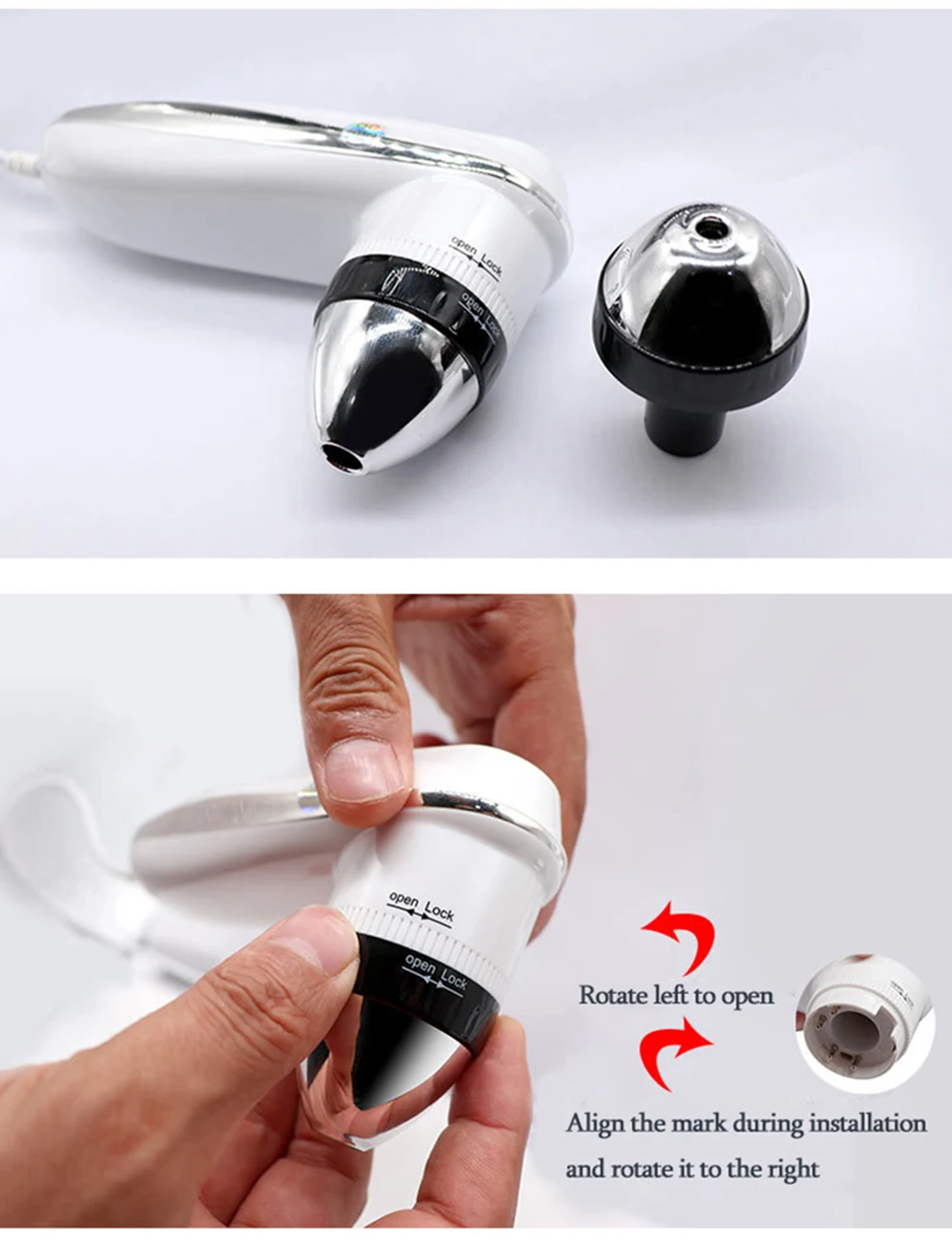 새로운 고품질 HD 모낭 두피 스캐너 감지기 모발 분석기 피부 분석 테스트 기계 두피 카메라 미용 기기