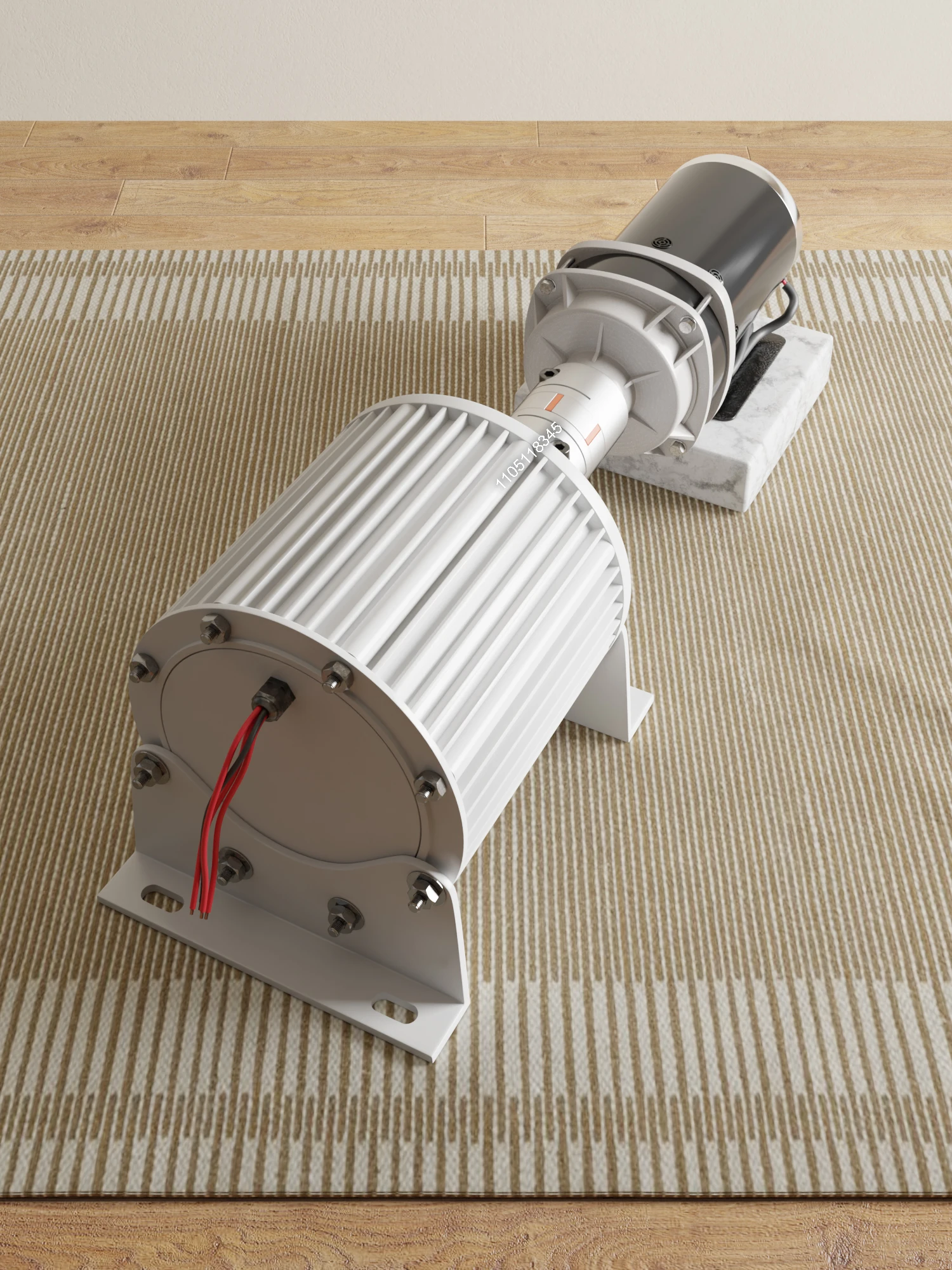 8KW 10KW 20KW Low RPM 220V 380V Permanent Magnet Generator with 24V 48V DC Motor Alternative Energy Generator 120V 96V 48V