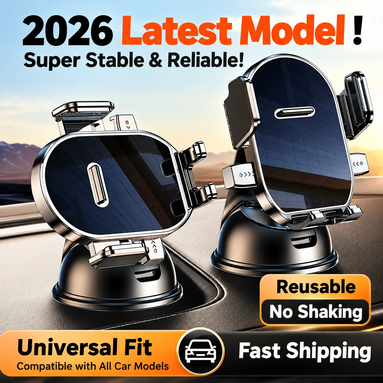 Car Phone Holder 360 Degree  2026 NewGravity Stand for iPhone Samsung ALL iphone Car Mobile Support for  Air Vent Phone Moun