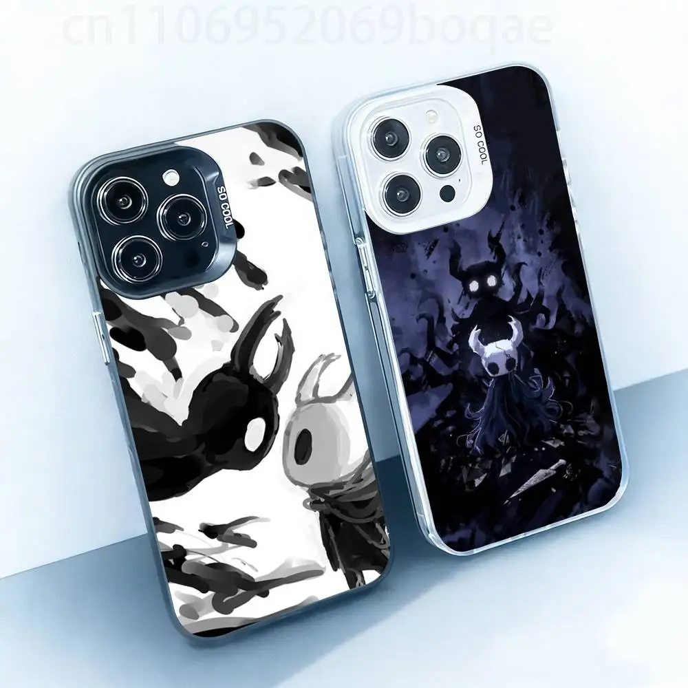 

Game H-Hollow K-Knight Case for iPhone17 16 15 14 13 12 11 Pro Max Plus Air 16E X XR XS Max Hard Shockproof Bumper Cover