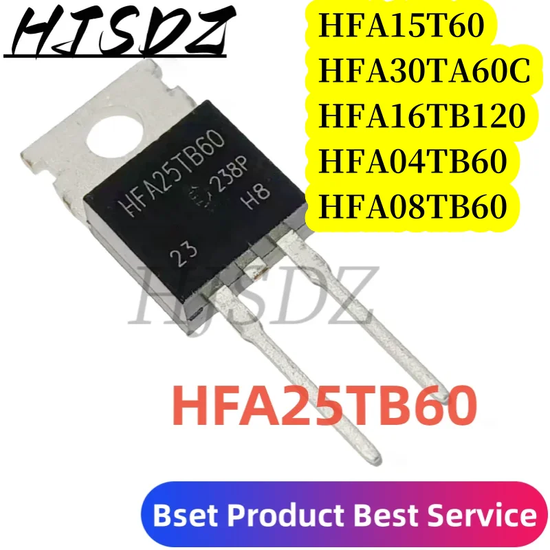 Hfa15tb60から-220 hfa25tb60 25tb60 hfa30ta60c hfa30ta60 hfa16tb120 TO220-2 hfa04tb60 hfa08tb60 10 pcs