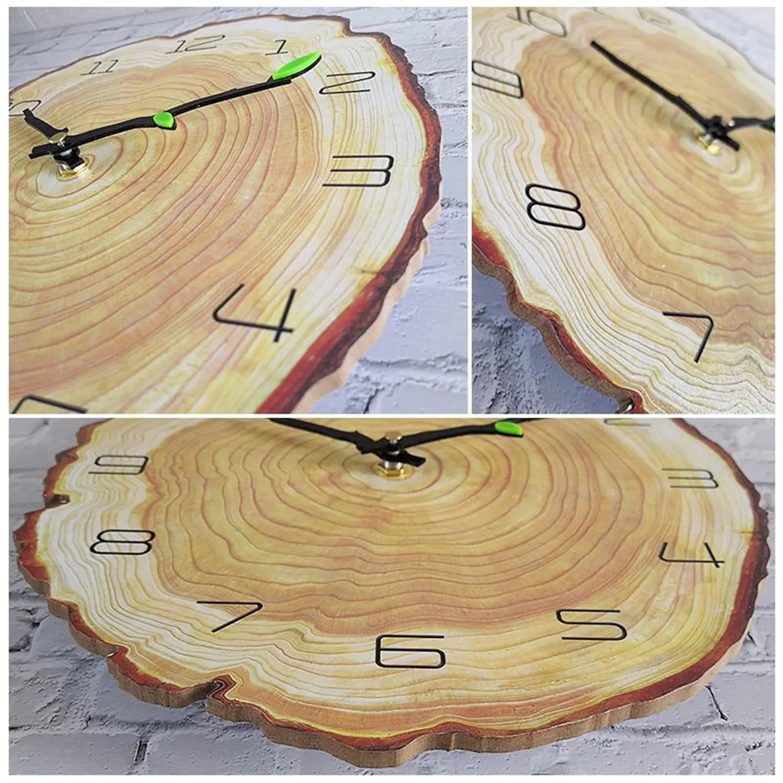 12inch Non-ticking Silent Quartz Wall Clock Battery Operated