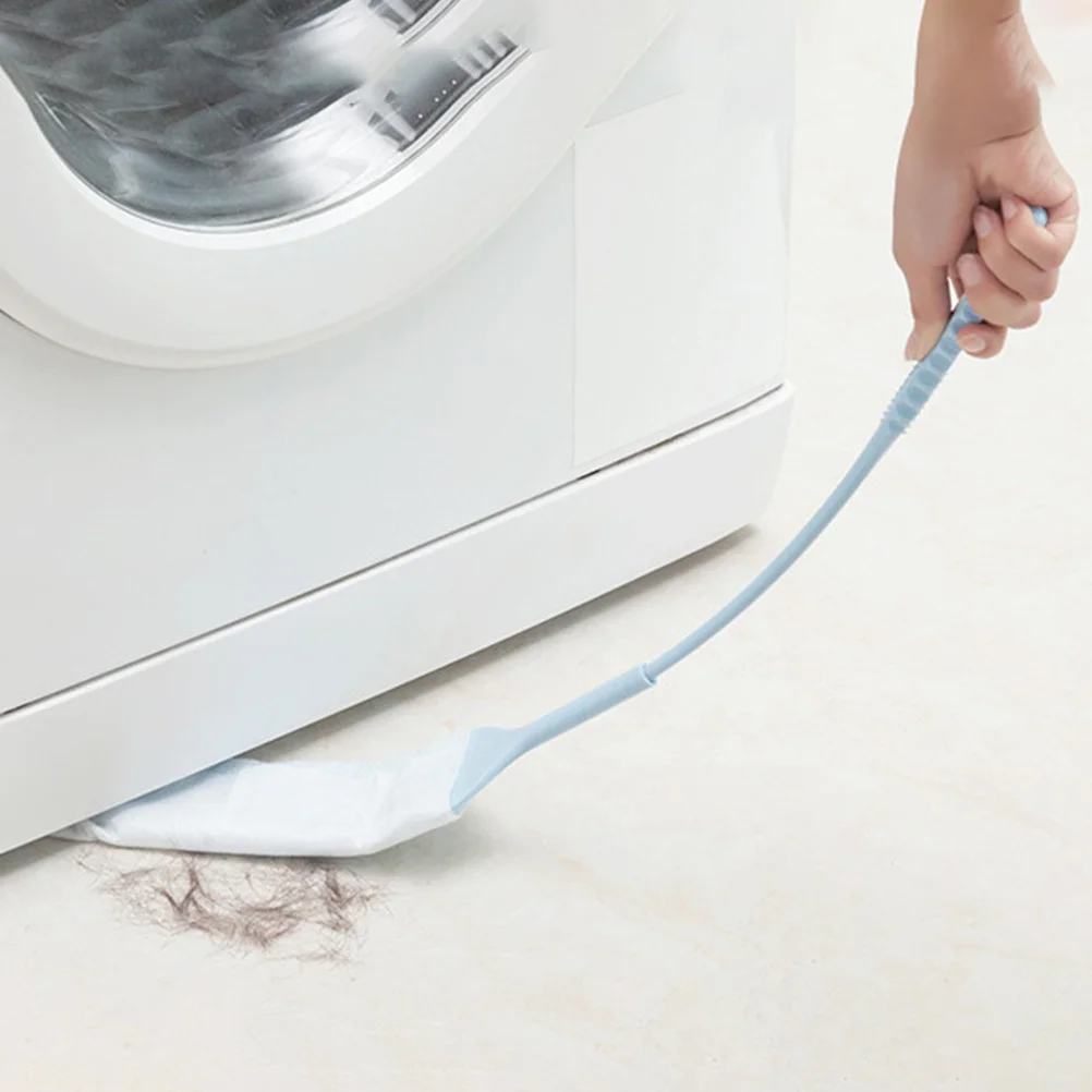 

Non-Woven Dust Cleaning Brush Extendable Flat Head Crevice Tool for Bathroom Kitchen Gap Hard to Reach Areas Long Handle