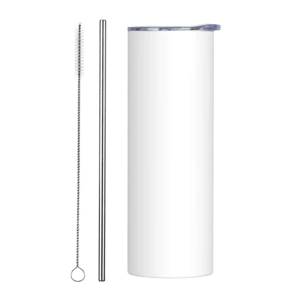 Vaso térmico de acero inoxidable con tapa y pajita, taza térmica de vacío de doble pared de 600ml, taza de café aislada para café caliente y frío, leche, 1 ud.