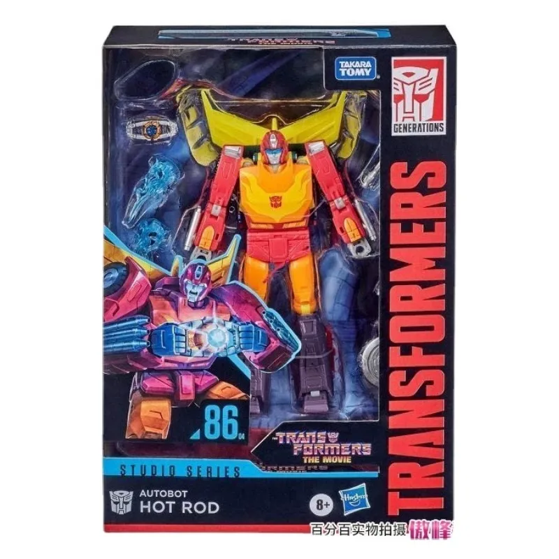 Original Takara Tomy Hasbro Transformers Studio Series SS86 Hot Rod Transformers Toys Figure Toys Collect Toys  Birthday Gift