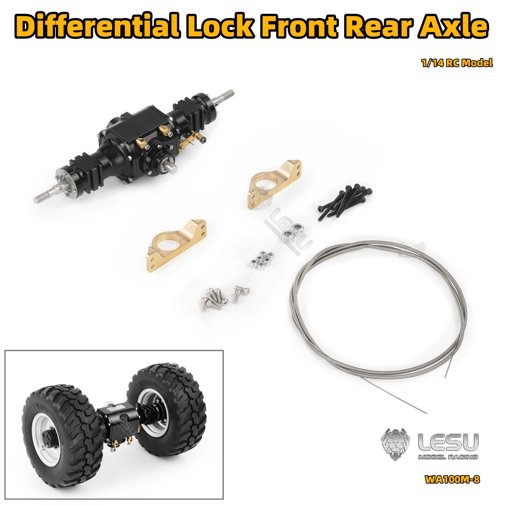 ratio-1-3-differential-lock-front-axle-rear-axle-wa100m-8-for-1-14-tamiya-rc-scania-man-lesu-loader-romote-control-toy-parts