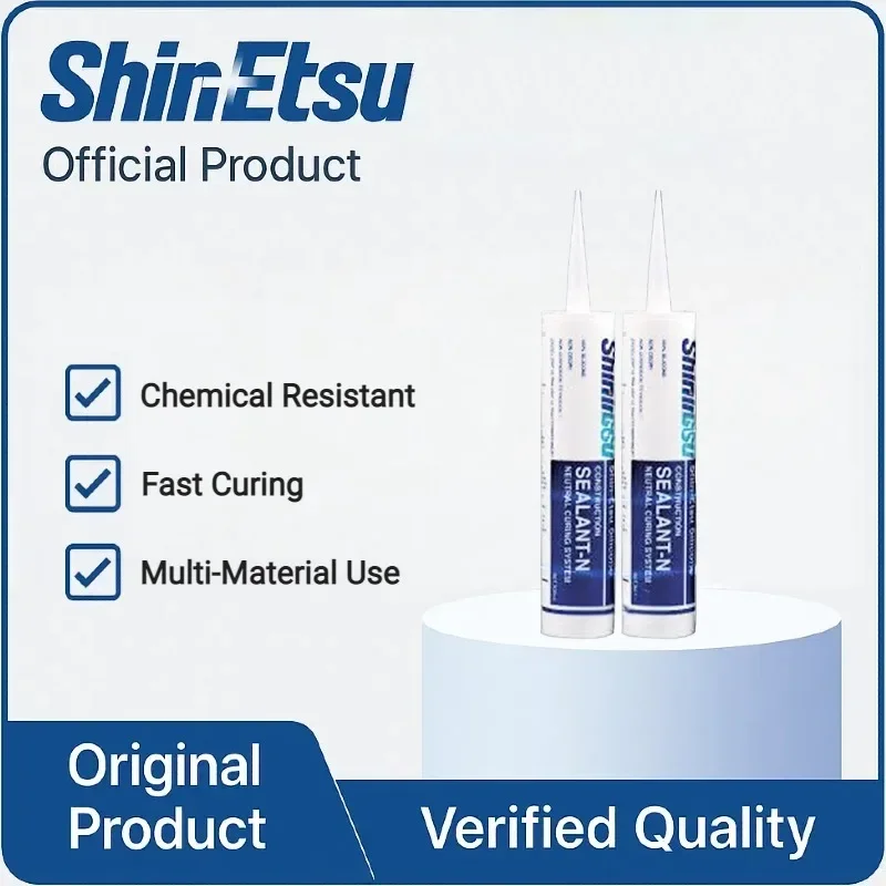 

Shin-Etsu SEALANT-N White 330ml | Neutral Cure | Low Odor | Clean Finish