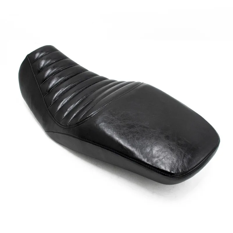 

2025 New Style Waterproof Motorcycle PU Leather Seat Motorcycle Modified Parts Retro Double Motorcycle Seat Cushion For KEEWAY-B