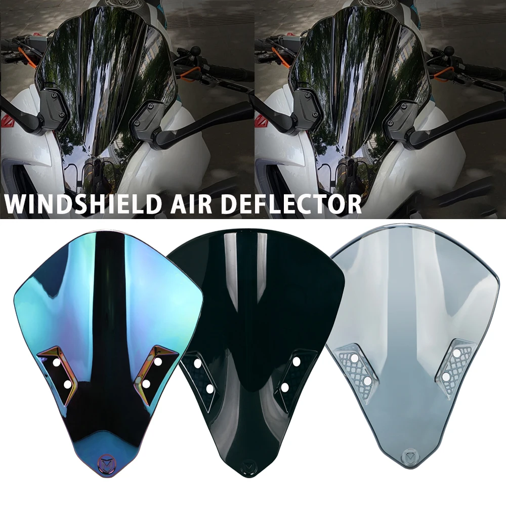 

For CFMOTO 250SR 300SR 250 300 SR Motorcycle Risen Wind Screen Extension Windshield Front Spoiler Air Deflector Deflector Screen