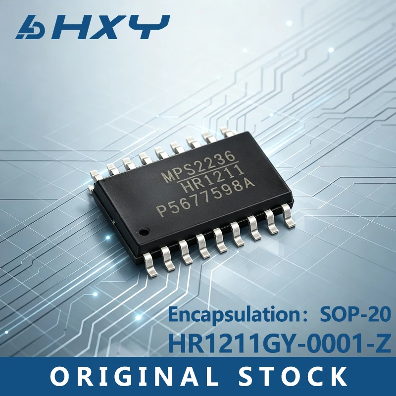5PCS/LOT HR1211GY-0001-Z Silk-screened HR1211 SOP-20 Multi-mode Control Chip