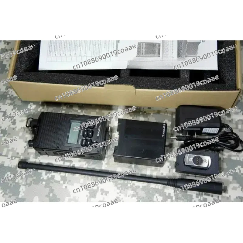 [10W high power] 6-pin 6pin PRC-148 mbitr UV dual section aluminum alloy three defense Interphone