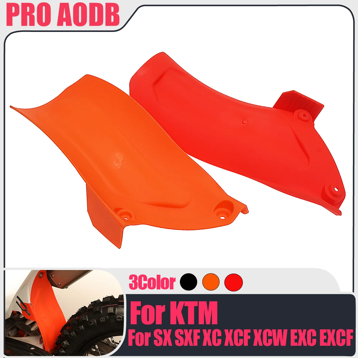 

For KTM Motocross 2024 New modification parts Rear Shock Absorber Mudguard tile XC SXF EXC EXC-F 6DAYS 125 250 300 350 450 500