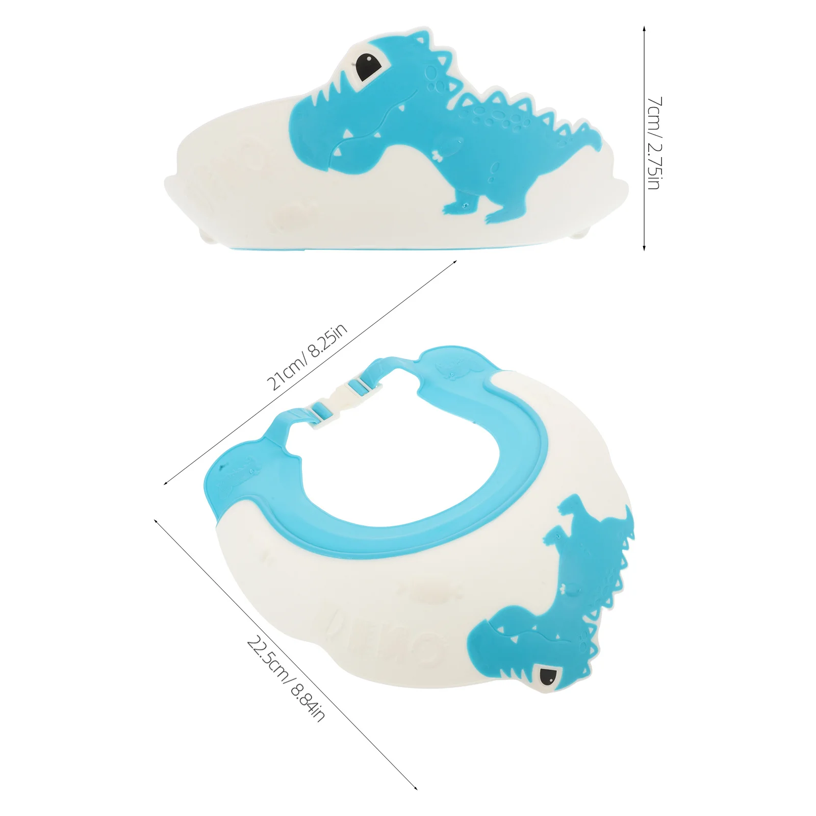قبعة استحمام للأطفال قابلة للتعديل للأطفال الصغار مقاومة للماء لغسل الشعر، قبعة حمام لحديثي الولادة، قناع شامبو لطيف للأطفال، حمام للرضع