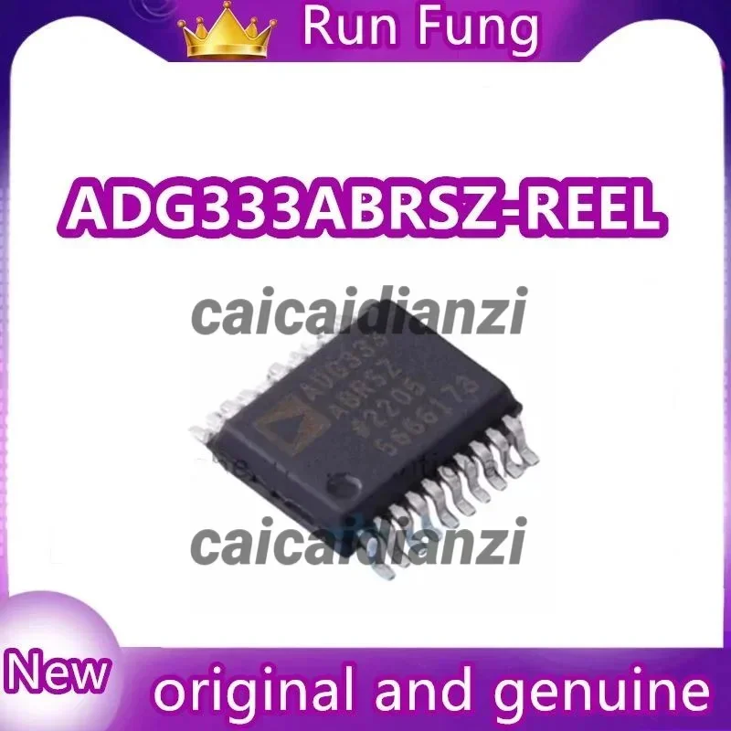 ADG333ABRSZ-REEL ADG333ABRSZ 4 Circuit IC Switch 2:1 45Ohm 20-SSOP  5Pcs/Lot  New Original