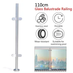 (Słupek środkowy) Słupki balkonowe ze stali nierdzewnej 316 Słupki balustrady Balustrady i poręcze Słupy schodów ogrodowych