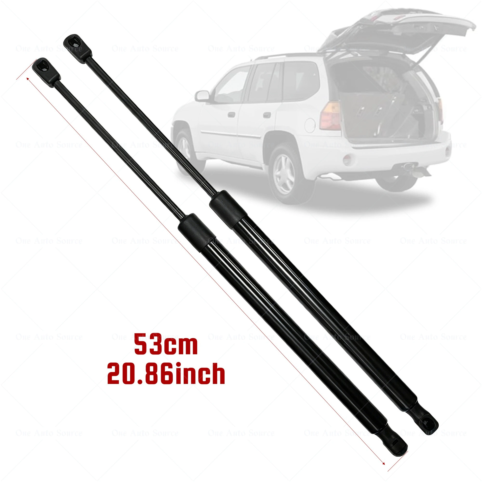 2PCS Rear Trunk Shock Lift Supports Boot Gas Struts For GMC Chevy 2002 2003 2004 2005 2006 2007 2008 2009 Shock Absorber Bar