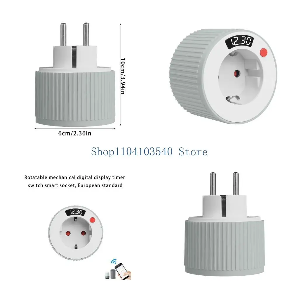 

02DC Вращение цифрового таймера замены интеллектуальной формы питания легко в использовании