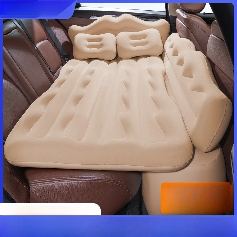 

Автомобильная надувная кровать, задний надувной матрас автомобиля, универсальный складной спальный надувной матрас для путешествий