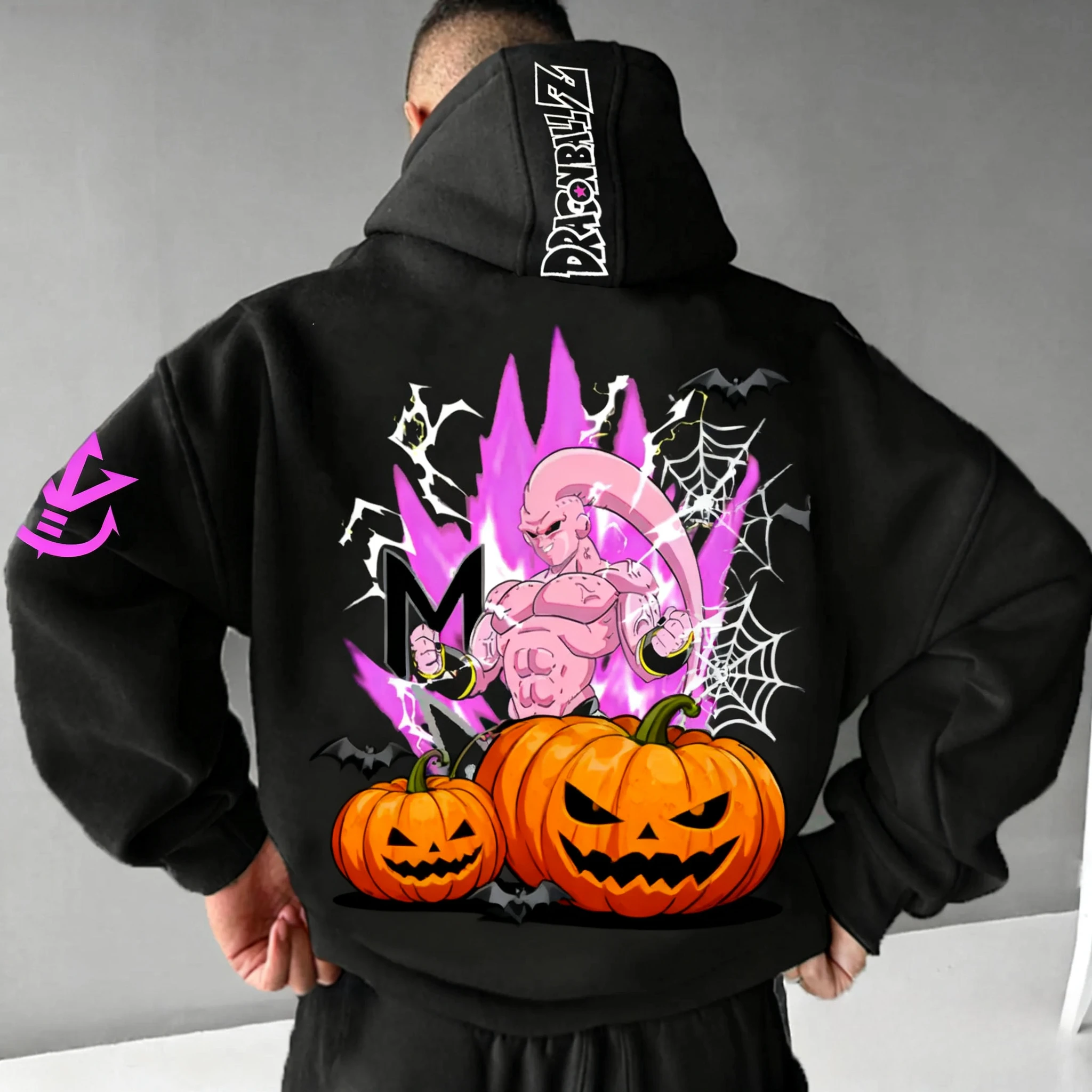 

Одежда для родителей и детей Dragon Ball, осенне-зимняя японская толстовка с капюшоном Hotblooded Animation, классический мужской и женский топ