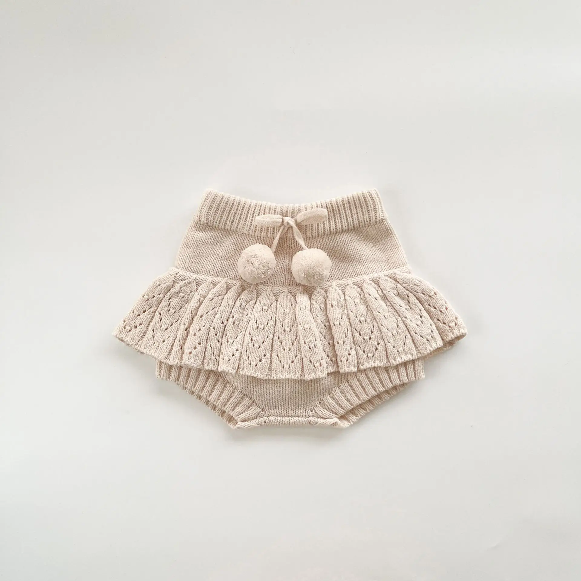 

Новая осенняя одежда для младенцев и детей от 0 до 3 лет, изысканная хлопковая юбка ручной работы, брюки, шорты.