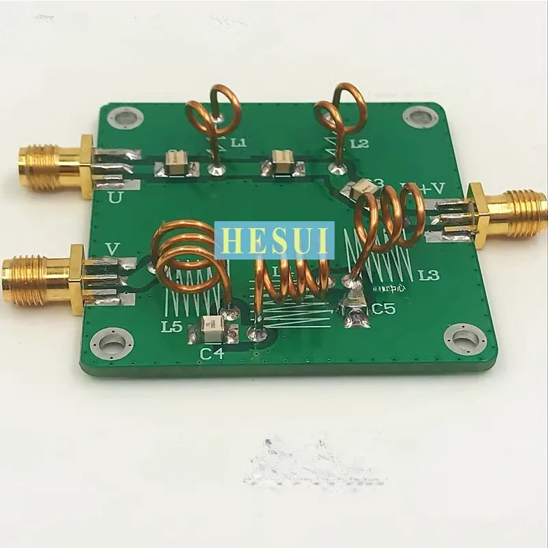 Модуль объединителя UHF VHF 560 МГц, 185 МГц, модуль разветвителя UHF VHF, 560 МГц, 185 МГц, плата модуля объединителя антенны фильтра UHF VHF LC