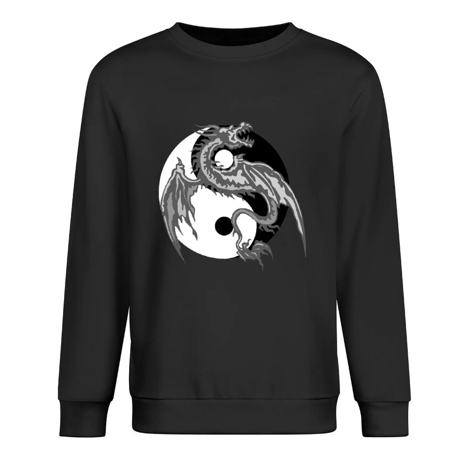 

Yin Yang Pullover autumn jacket men anime clothing men clothes men's sweat-shirt set hooded sweatshirt