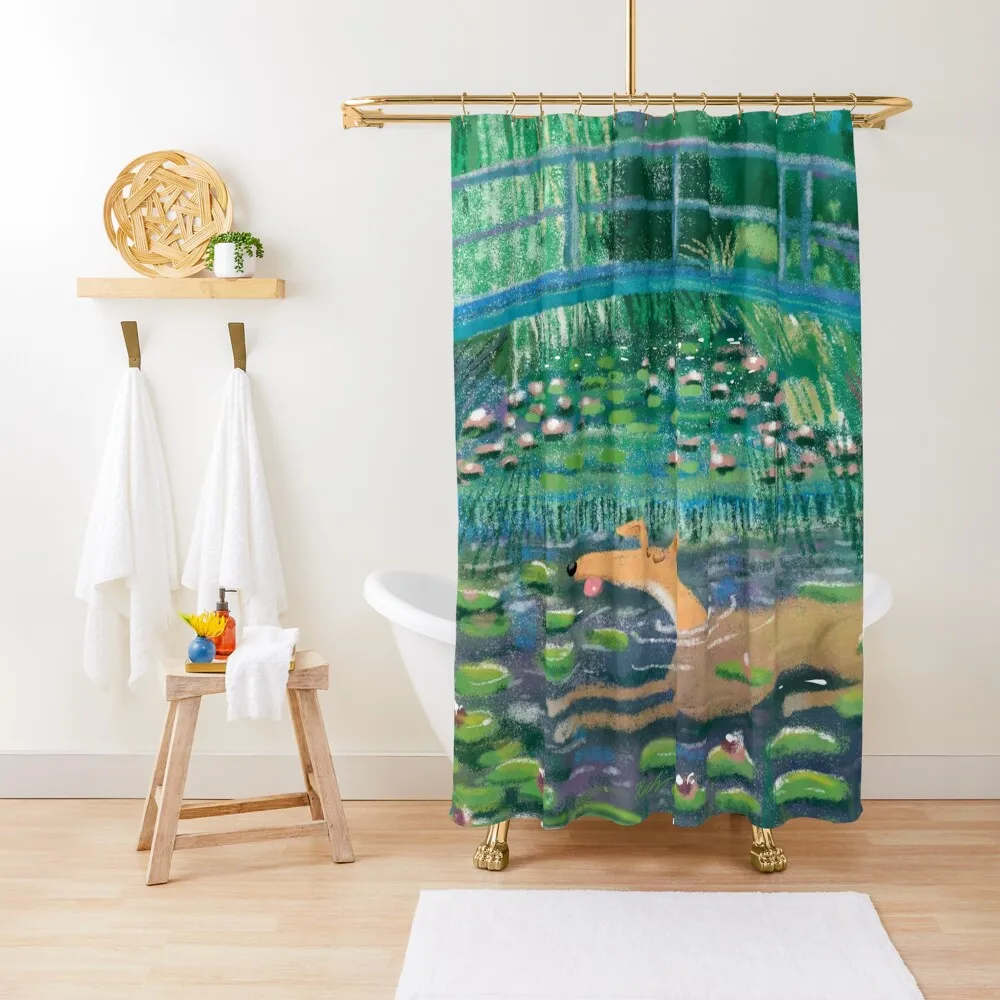 

Greympressionism Shower Curtain Modern Bathroom Accessories Shower Set For Bathroom Bathroom Accessories Curtain