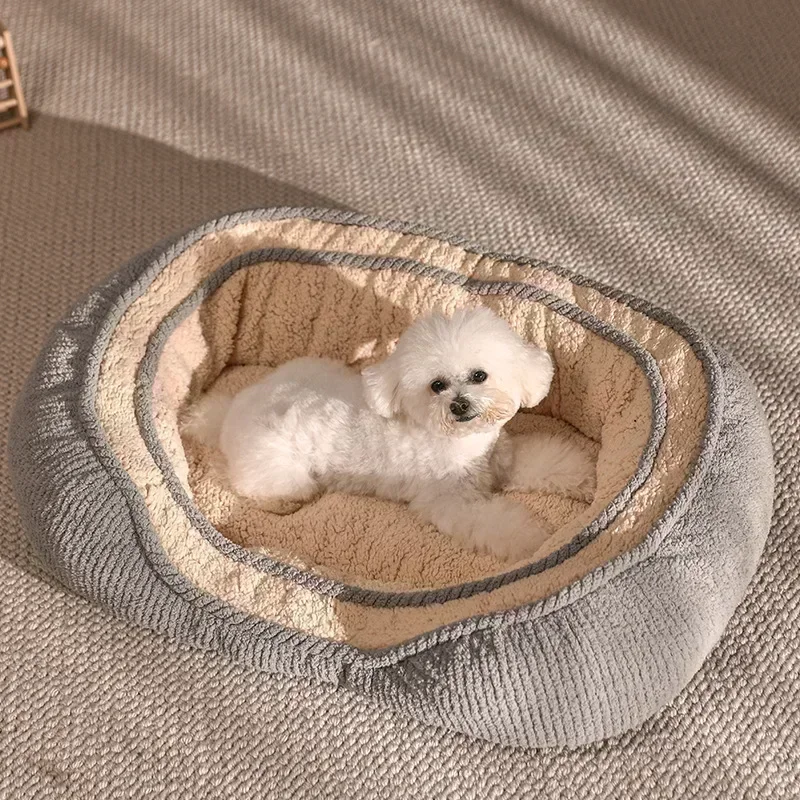 

Cat Bed Dog Pet Bed Kennel Non-Slip Winter Warm Small Dog Kennel Sleeping Soft Puppy Cushion Cat Supplies Camas Para Perros