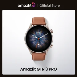 Amazfit GTR 3 프로 GTR3 프로 GTR-3 프로 스마트워치, 알렉사 내장 GPS, 12 일 배터리 수명 스마트 워치, 46mm