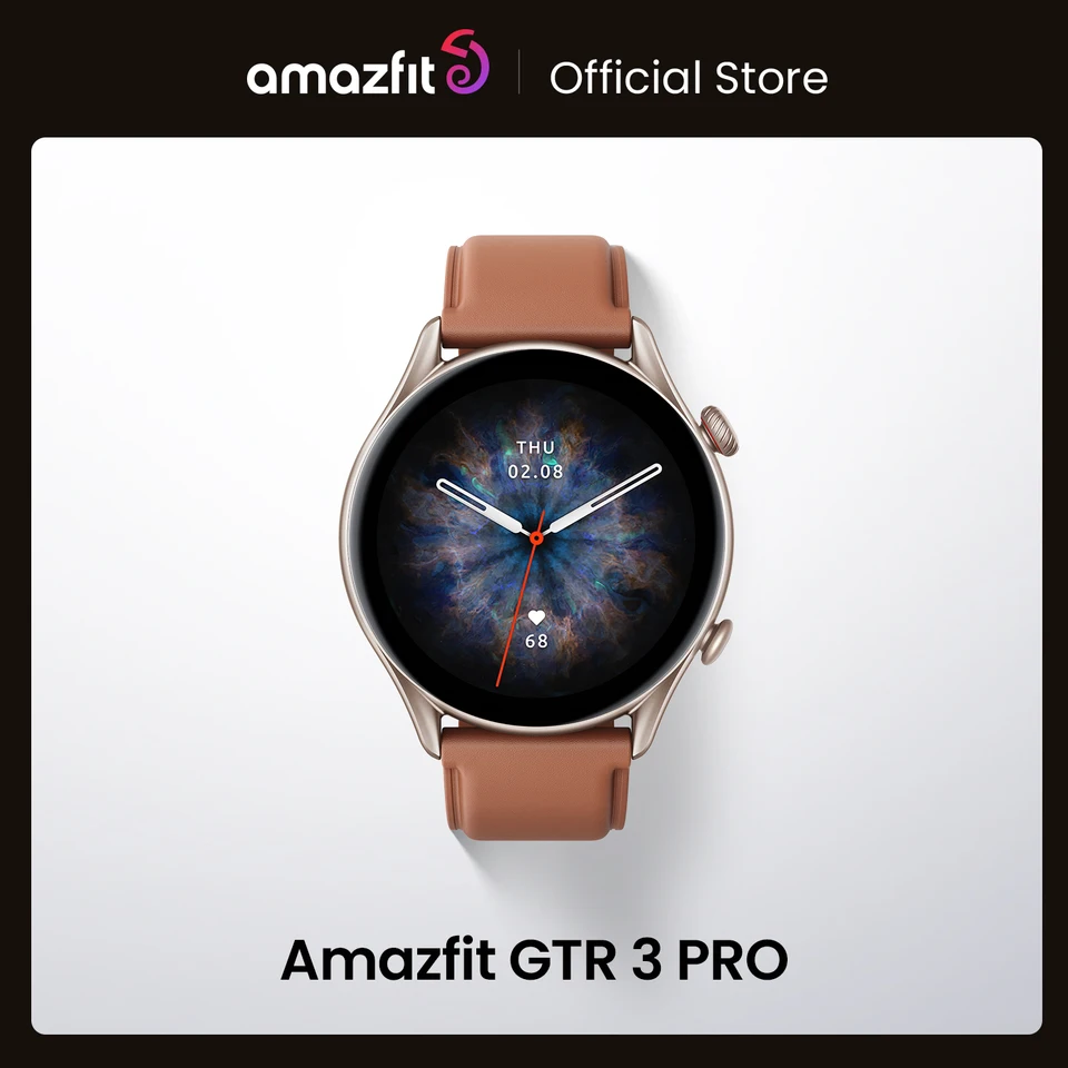 Amazfit GTR 3 Pro ブラウンレザー アマズフィット 【公式通販】